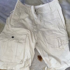 Levi’s Cargo Shorts MEN WHITE Waist 29